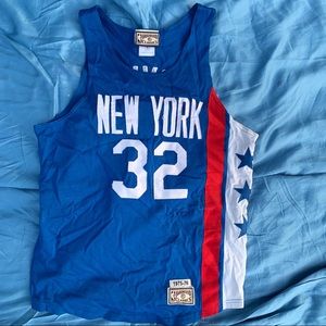 Dr. J New York Nets throwback jersey